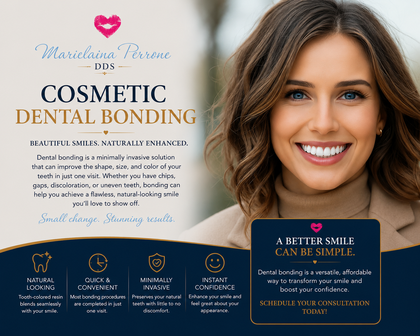 cosmetic dental bonding by marielaina perrone dds henderson nv