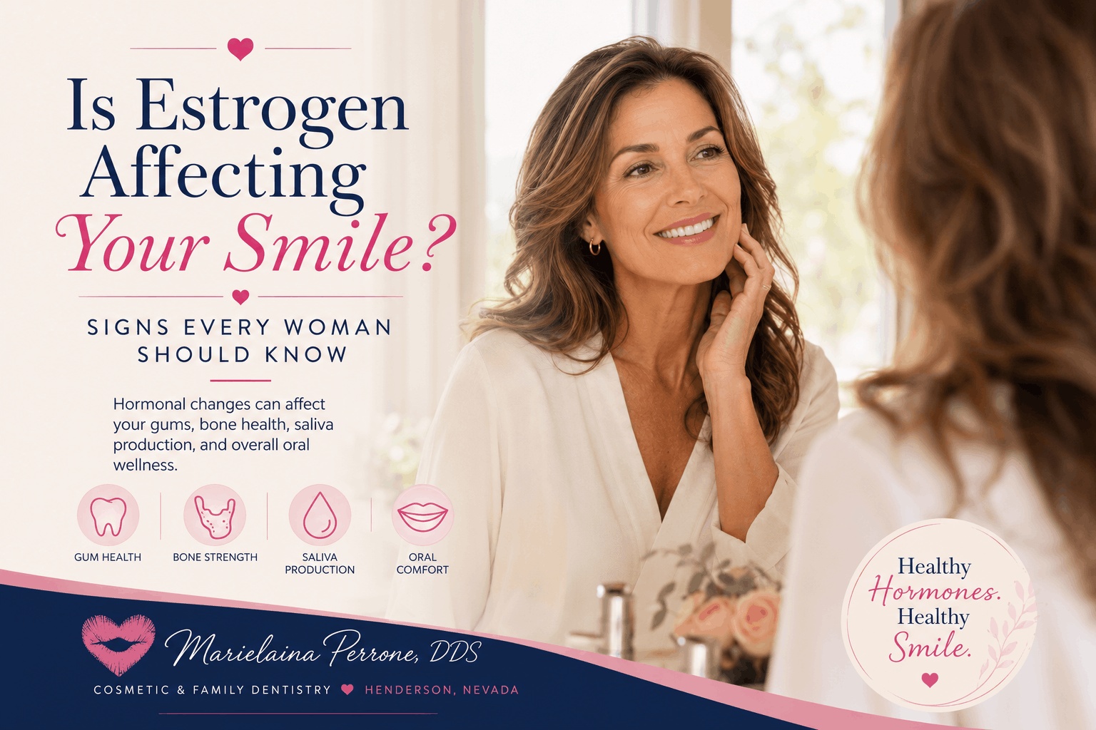 estrogen and oral health by marielaina perrone dds in henderson nv