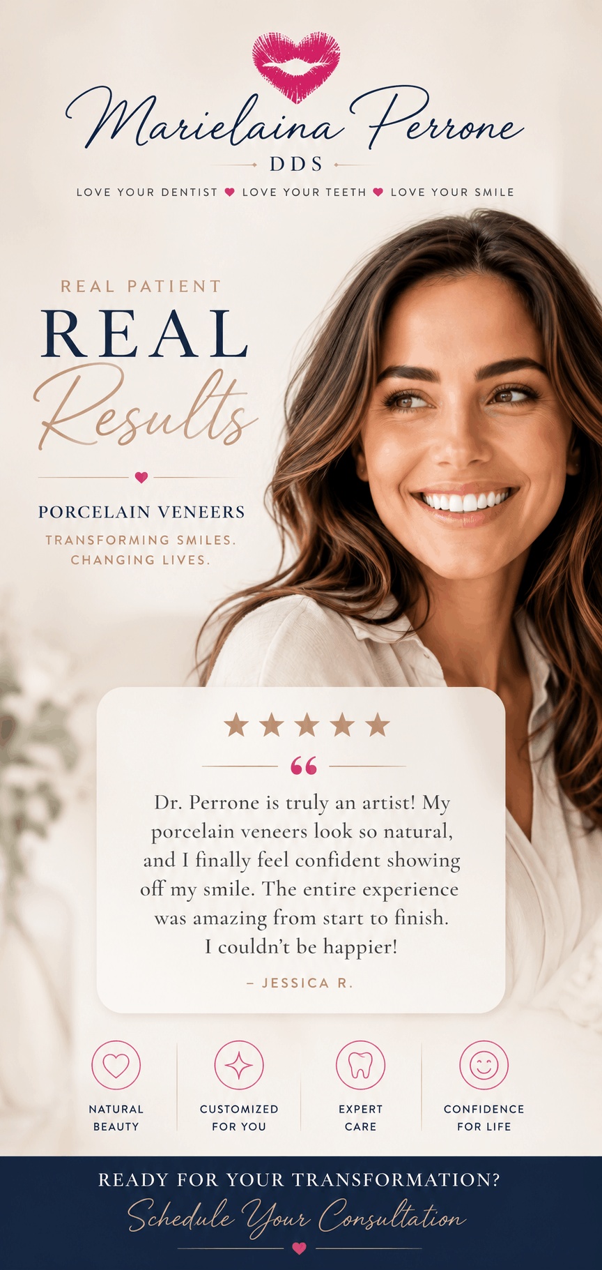 porcelain veneers in henderson nv review marielaina perrone dds