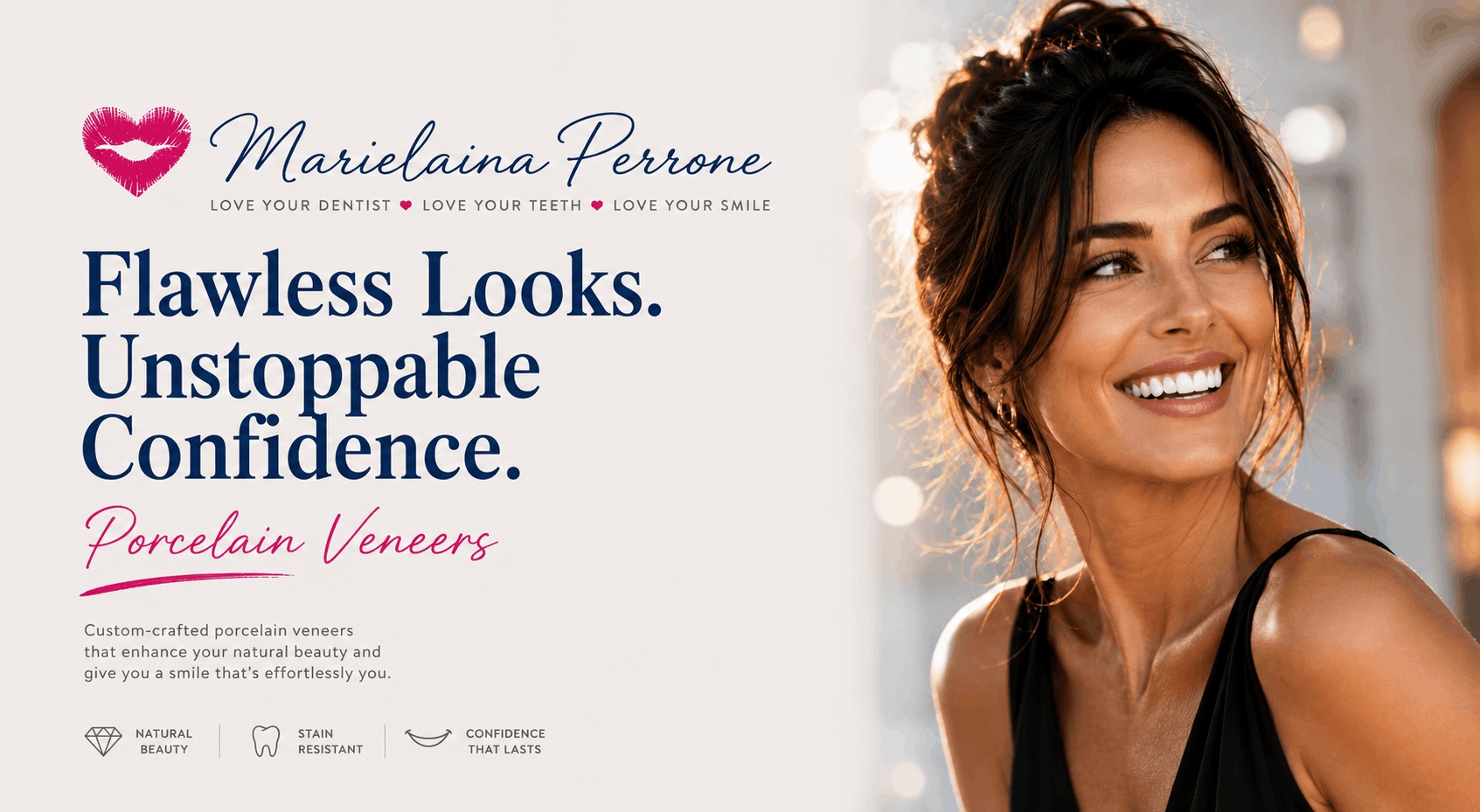 flawless porcelain veneers in henderson nv by marielaina perrone dds cosmetic dentist