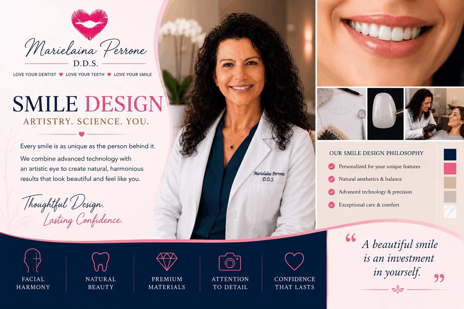 cosmetic dentistry smile design by marielaina perrone dds in henderson nv