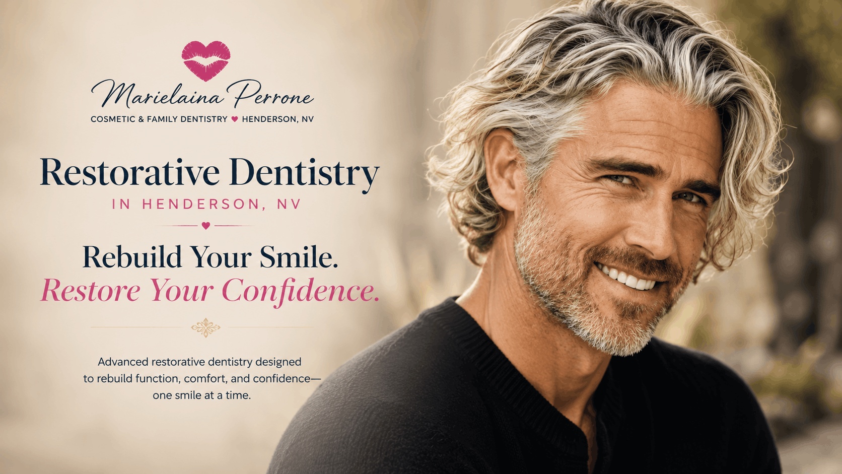 henderson nv dentist marielaina perrone dds restorative dentistry services